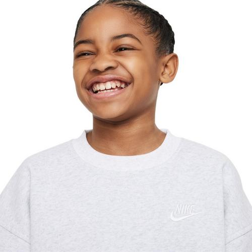 Kids' Nike Sportswear Club Fleece Oversized Crewneck Sweatshirt - Primary Image