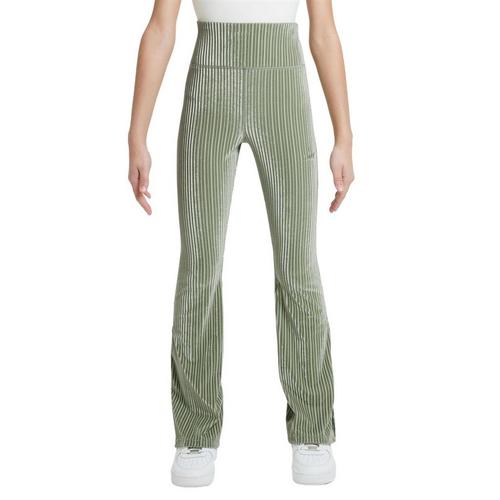 Girls' Nike Sportswear Cozy Rib Flare Leggings - Primary Image