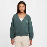 Girls' Nike Sportswear Club Fleece V-Neck Cardigan - Thumbnail 1 of 3