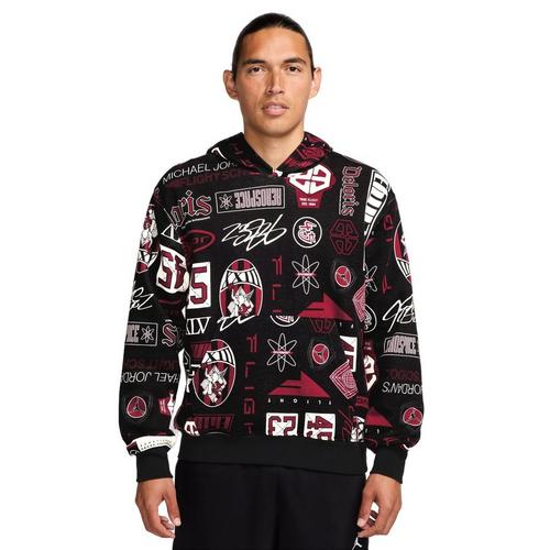 Men's Jordan Essentials Fleece Graphic Hoodie - Primary Image