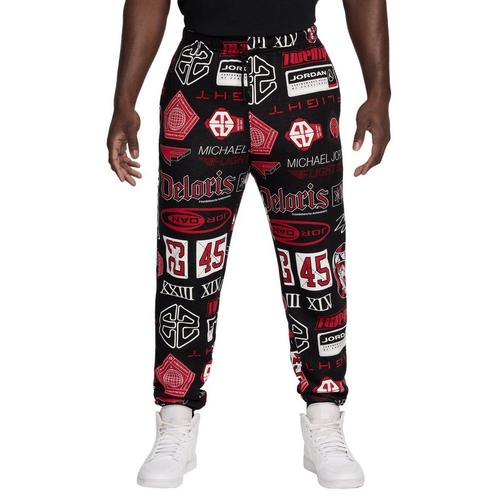 Men's Jordan Essentials Fleece Graphic Joggers - Primary Image