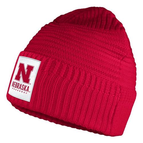 adidas Nebraska Cornhuskers Pom Beanie - Primary Image