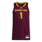 adidas Arizona State Sun Devils #1 Replica Basketball Jersey - Thumbnail 1 of 2