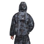 Men's adidas Anthony Edwards Camo All Over Print Hooded Anorak - Thumbnail 2 of 3