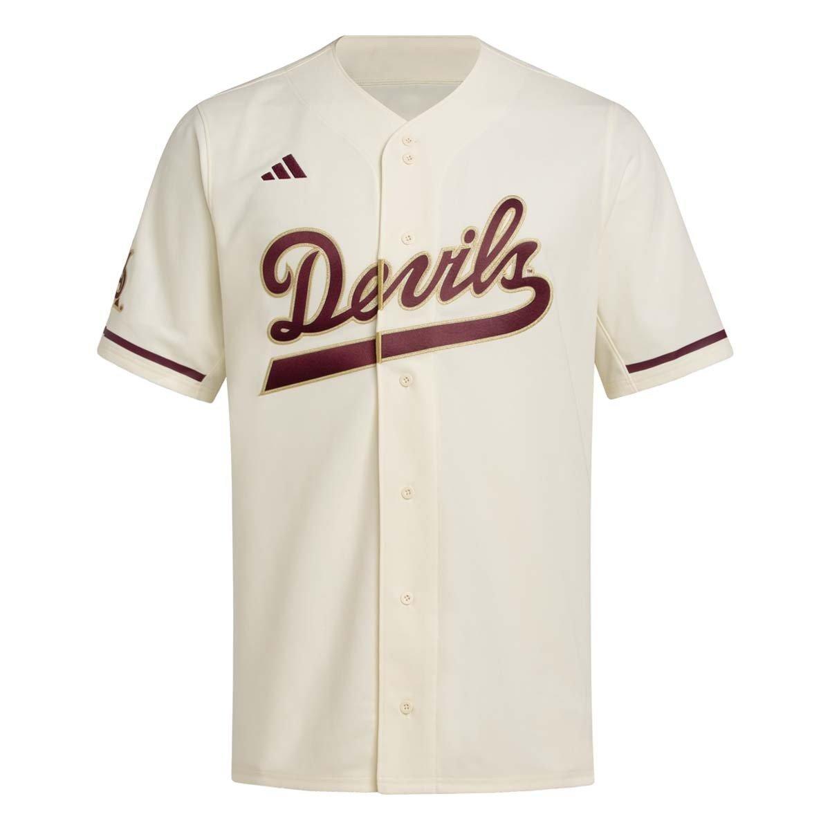 adidas Arizona State Sun Devils Gold Standard Baseball Jersey