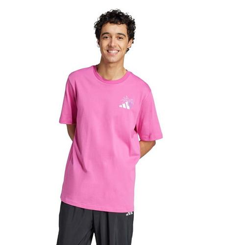Men's adidas Lounge Pastel Embroidery Graphic T-Shirt - Primary Image
