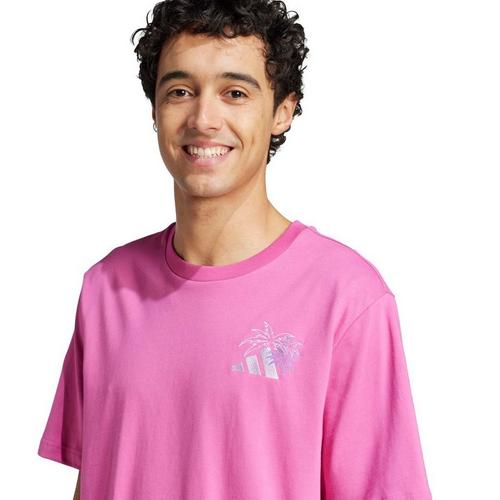 Men's adidas Lounge Pastel Embroidery Graphic T-Shirt - Primary Image