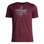 adidas Kids' Colorado Rapids Pregame T-Shirt - Thumbnail 1 of 2