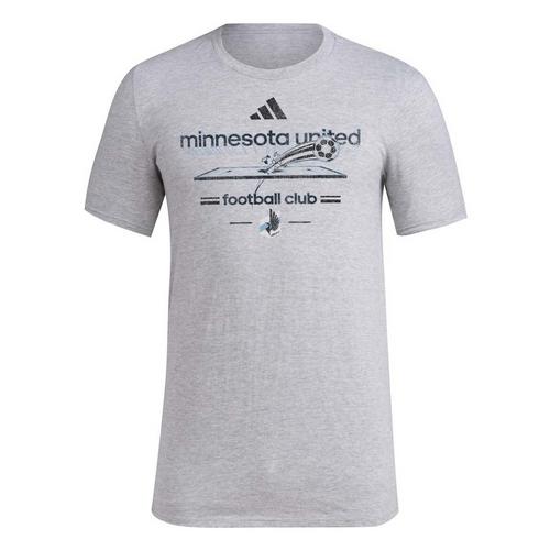 adidas Minnesota United FC 2025 Pregame Script T-Shirt - Primary Image