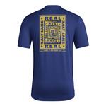 adidas Real Salt Lake 2025 Pregame Logo T-Shirt - Thumbnail 2 of 2