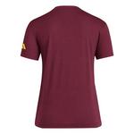 adidas Women's Arizona State Sun Devils Team Shield Wash T-Shirt - Thumbnail 2 of 2