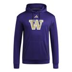 adidas Washington Huskies Logo Hoodie - Thumbnail 1 of 2