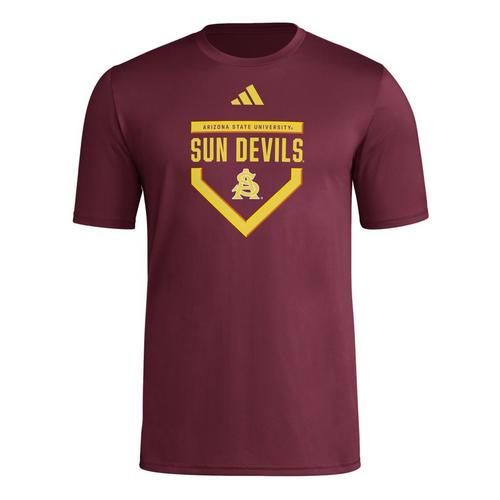 adidas Arizona State Sun Devils Home Plate T-Shirt - Primary Image