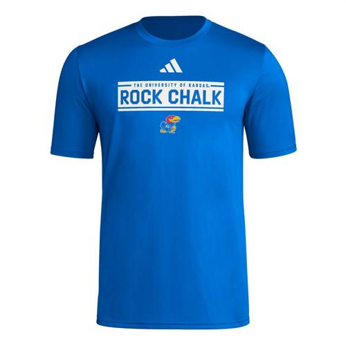 adidas Kansas Jayhawks Slogan T-Shirt - Primary Image