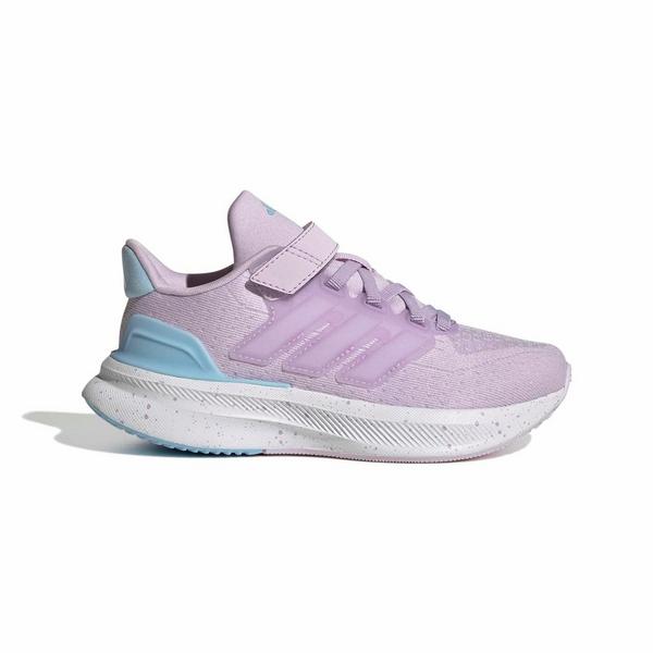 Girls' adidas Ultrarun 5 Sneakers Little 3 Regular Lavender/White