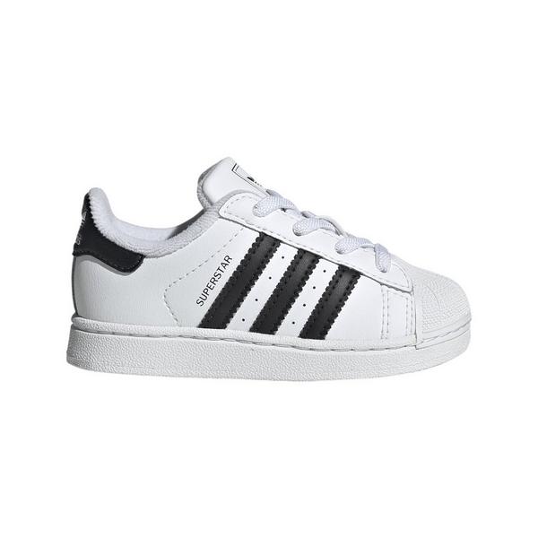 adidas Superstar II Elastic Lace Sneakers Toddler 6T Regular White/Black