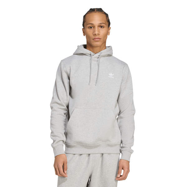 Men's adidas Trefoil Essentials Hoodie XLarge Medium Grey Heather