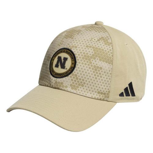 adidas Nebraska Cornhuskers Military Adjustable Hat - Primary Image