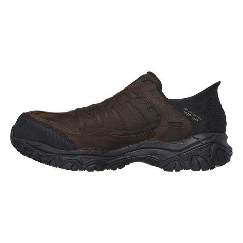 Men's Skechers Holdredge Ryker Composite Toe Slip On Work Shoes - Primary Image