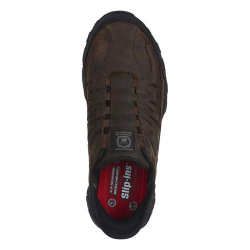 Men's Skechers Holdredge Ryker Composite Toe Slip On Work Shoes - Primary Image