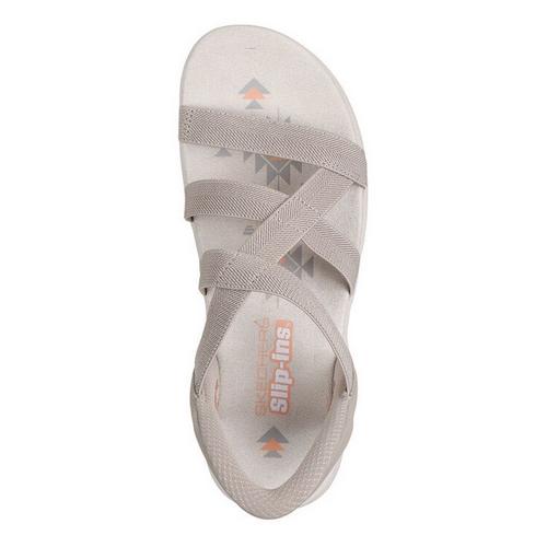 Women's Skechers Reggae Slim Stretch Flex Sandals - Primary Image