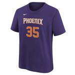 Nike Kids' Phoenix Suns Kevin Durant #35 Icon Name & Number T-Shirt - Thumbnail 3 of 3