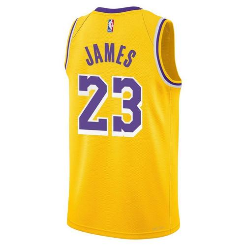 Nike Kids' Los Angeles Lakers LeBron James #23 Icon Edition Swingman Jersey - Primary Image