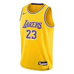 Nike Kids' Los Angeles Lakers LeBron James #23 Icon Edition Swingman Jersey - Thumbnail 5 of 5