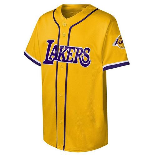 Genuine Stuff Kids' Los Angeles Lakers Fashion Jersey - Primary Image