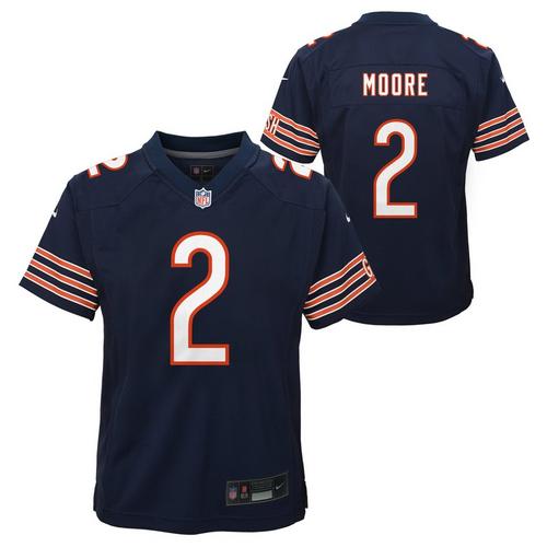 Nike Kids' Boys Chicago Bears DJ Moore #2 Game Jersey - Primary Image