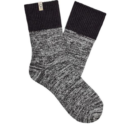 Women's UGG Rib Knit Slouchy Quarter Socks - Primary Image