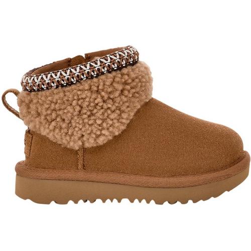 Toddler UGG Classic Ultra Mini Maxi Curly Boots - Primary Image