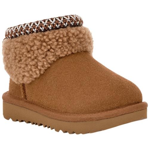 Toddler UGG Classic Ultra Mini Maxi Curly Boots - Primary Image