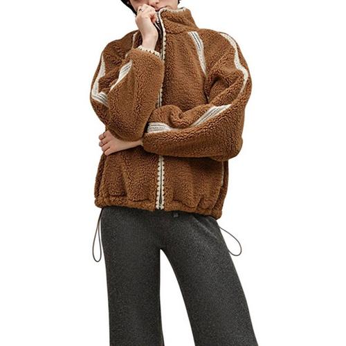 Women's UGG Nikia Crochet Uggfluff Sherpa Jacket - Primary Image