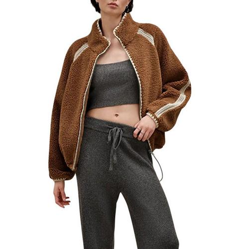 Women's UGG Nikia Crochet Uggfluff Sherpa Jacket - Primary Image