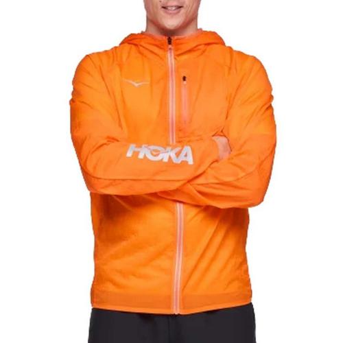 Men's HOKA SkyFlow Viz Hooded Windbreaker - Primary Image