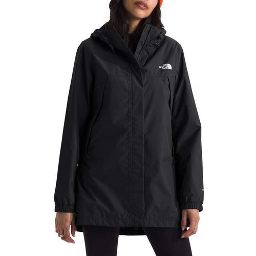 Women's The North Face Antora Long Hooded Rain Jacket - Primary Image
