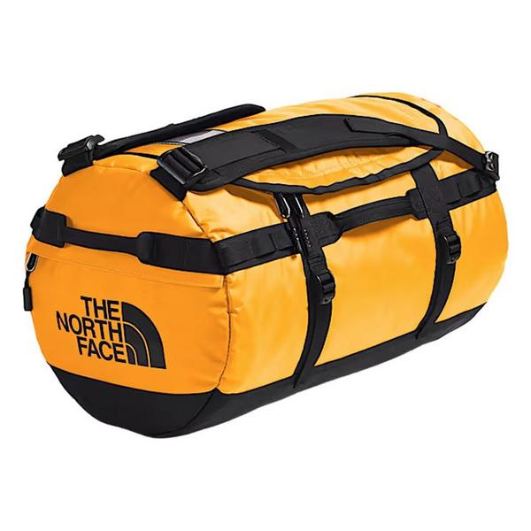 The North Face Base Camp Small Duffel Bag Summit Gold/TNF Black
