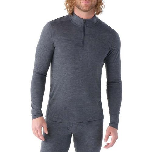 Men's Smartwool Classic All-Season Merino 1/4 Zip Long Sleeve Base Layer - Primary Image