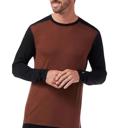 Men's Smartwool Classic All-Season Merino Crew Long Sleeve Skiing Base Layer - Primary Image