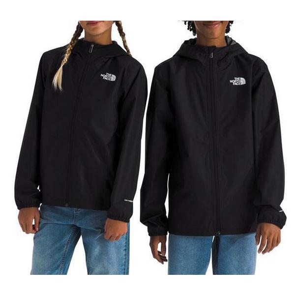 Kids' The North Face Zipline Rain Jacket Medium Black