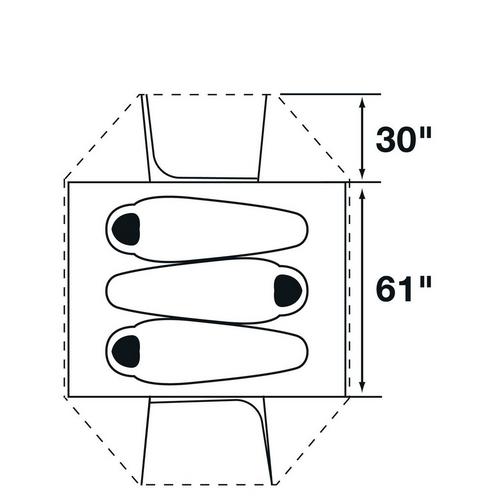 The North Face Trail Lite 3 Tent - Primary Image