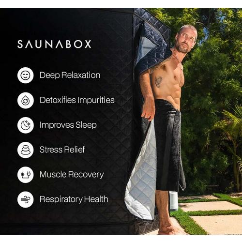SaunaBox SmartSteam Sauna Kit - Primary Image