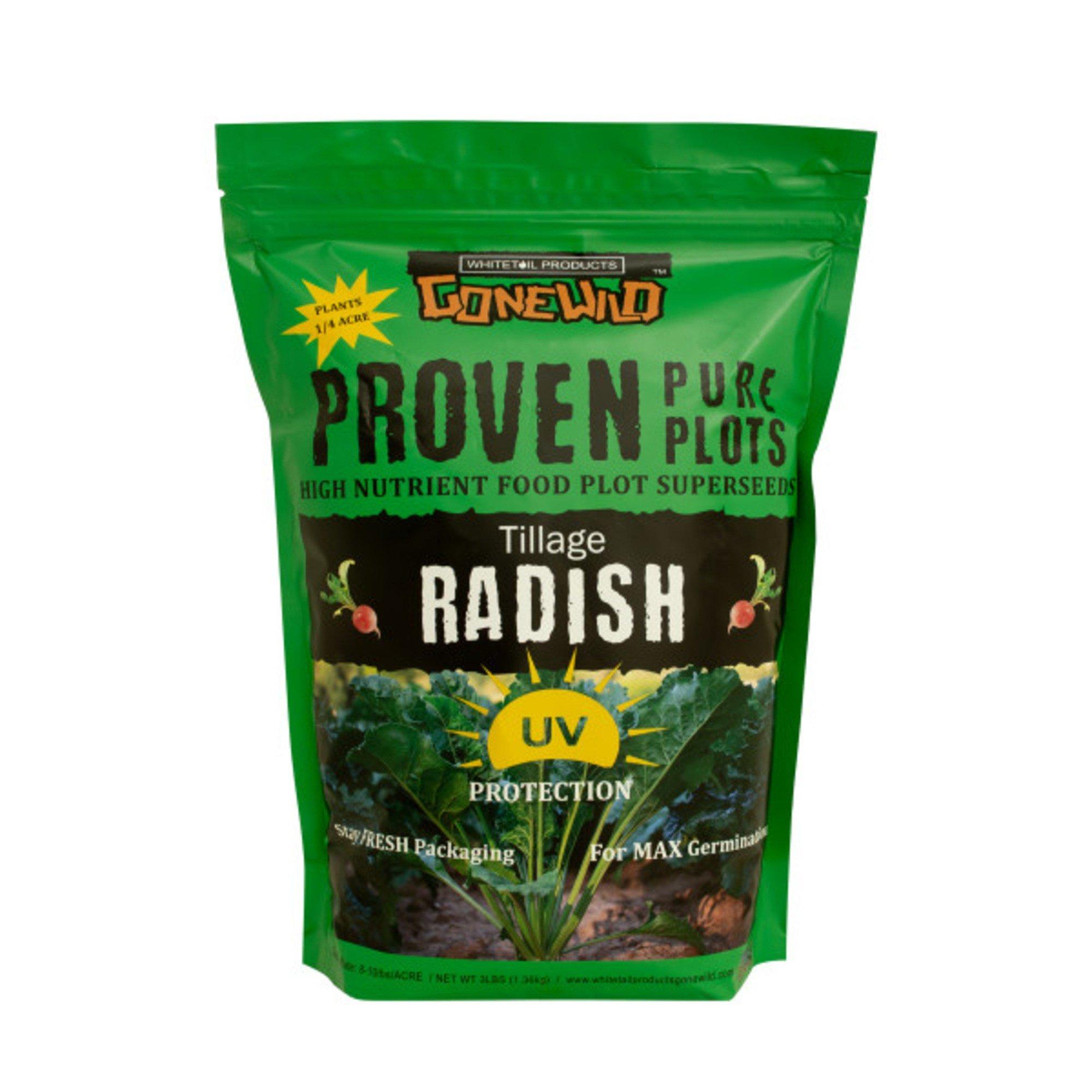Whitetail Products Gone Wild Radish Food Plot Seed - Whitetail Products Gone Wild
