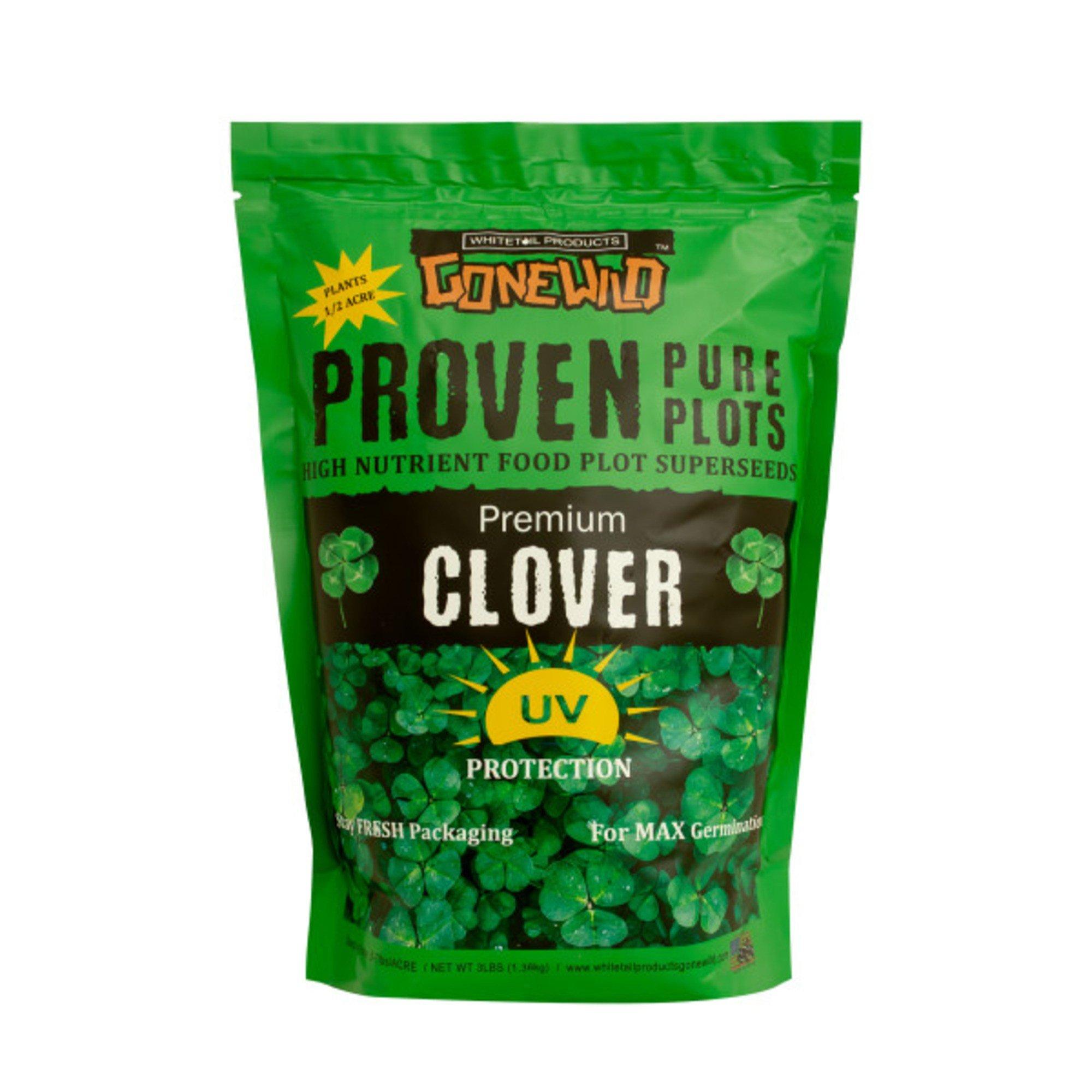 Whitetail Products Gone Wild Clover Food Plot Seed - Whitetail Products Gone Wild