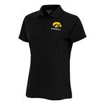 Antigua Women's Iowa Hawkeyes Baseball Legacy Pique Polo - Thumbnail 1 of 2
