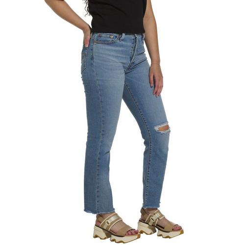 Women's Levi's Wedgie Slim Fit Straight Ankle Jeans - Primary Image