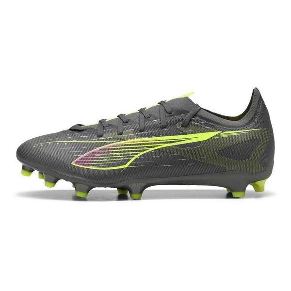Puma Ultra 5 Match FG/AG Molded Soccer Cleats M12/W13.5 Silver/Yellow