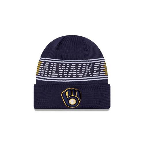 New Era Milwaukee Brewers Sport Beanie - Primary Image