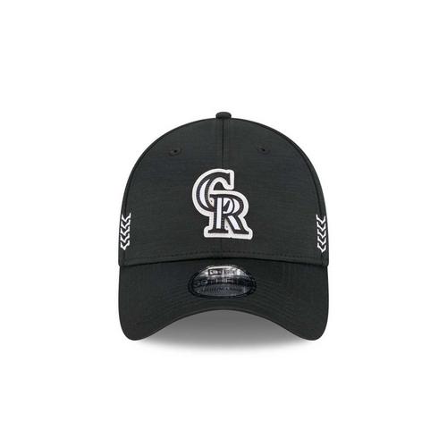New Era Colorado Rockies 2024 Clubhouse 39Thirty Stretch Fit Hat - Primary Image